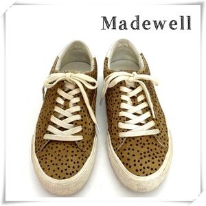 Madewell Final Price Leopard Calf Hair Low-top Sneaker